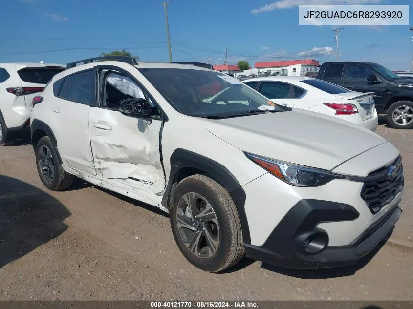 2024 Subaru Crosstrek Premium VIN: JF2GUADC6R8293920 Lot: 40121770