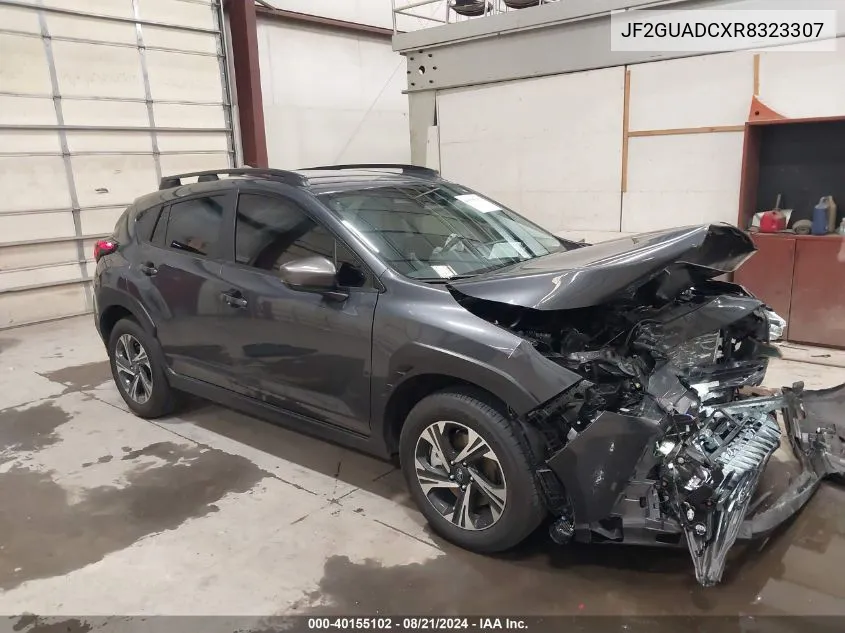 2024 Subaru Crosstrek Premium VIN: JF2GUADCXR8323307 Lot: 40155102