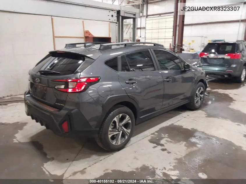 2024 Subaru Crosstrek Premium VIN: JF2GUADCXR8323307 Lot: 40155102