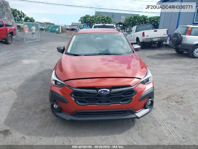 JF2GUADC4RH330771 2024 Subaru Crosstrek Premium