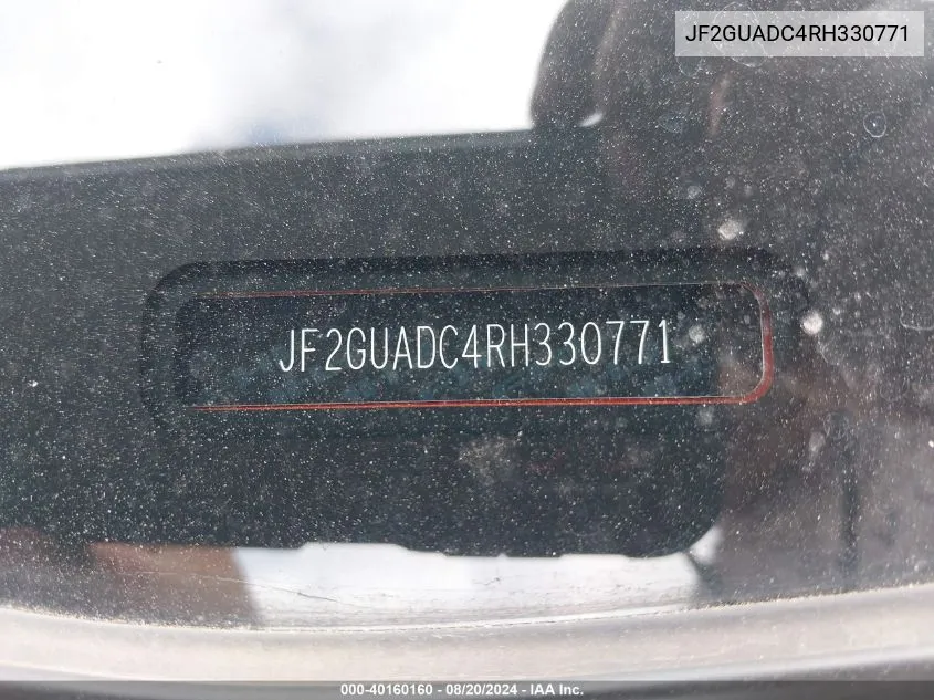 JF2GUADC4RH330771 2024 Subaru Crosstrek Premium