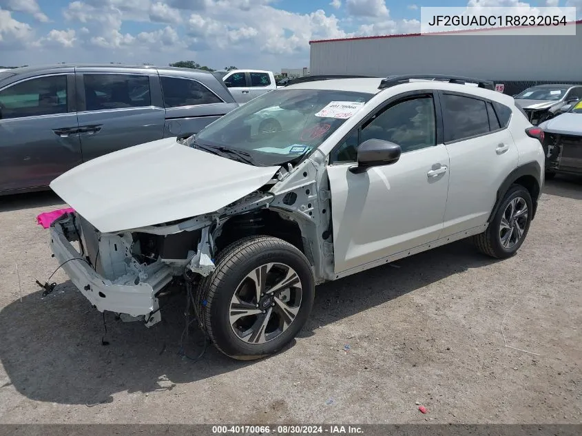 2024 Subaru Crosstrek Premium VIN: JF2GUADC1R8232054 Lot: 40170066