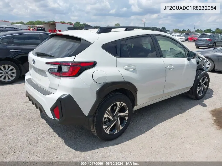 2024 Subaru Crosstrek Premium VIN: JF2GUADC1R8232054 Lot: 40170066