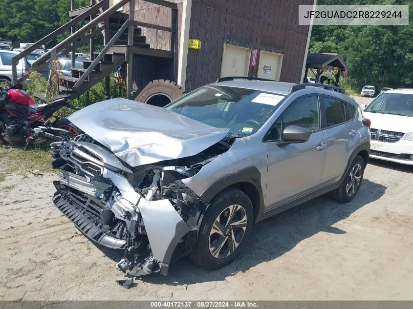 JF2GUADC2R8229244 2024 Subaru Crosstrek Premium