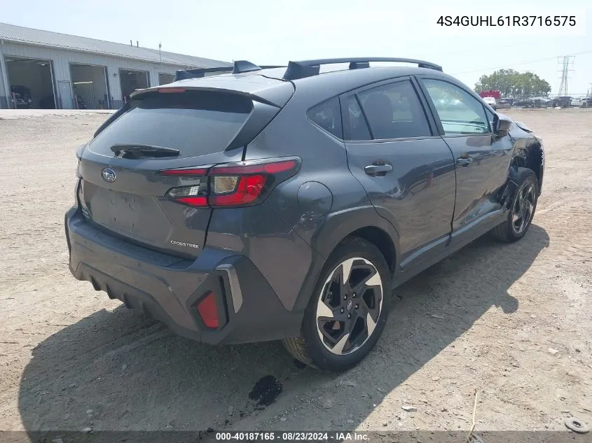 4S4GUHL61R3716575 2024 Subaru Crosstrek Limited