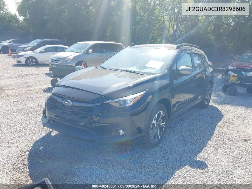 2024 Subaru Crosstrek Premium VIN: JF2GUADC3R8298606 Lot: 40245661