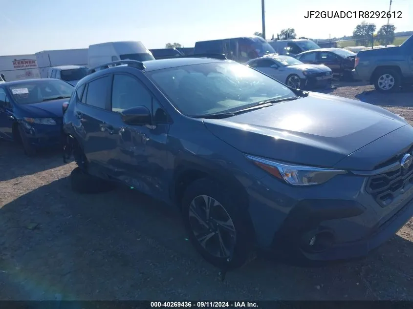 2024 Subaru Crosstrek Premium VIN: JF2GUADC1R8292612 Lot: 40269436