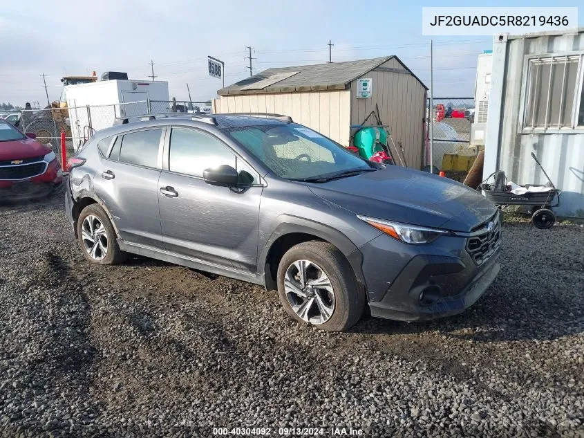 2024 Subaru Crosstrek Premium VIN: JF2GUADC5R8219436 Lot: 40304092