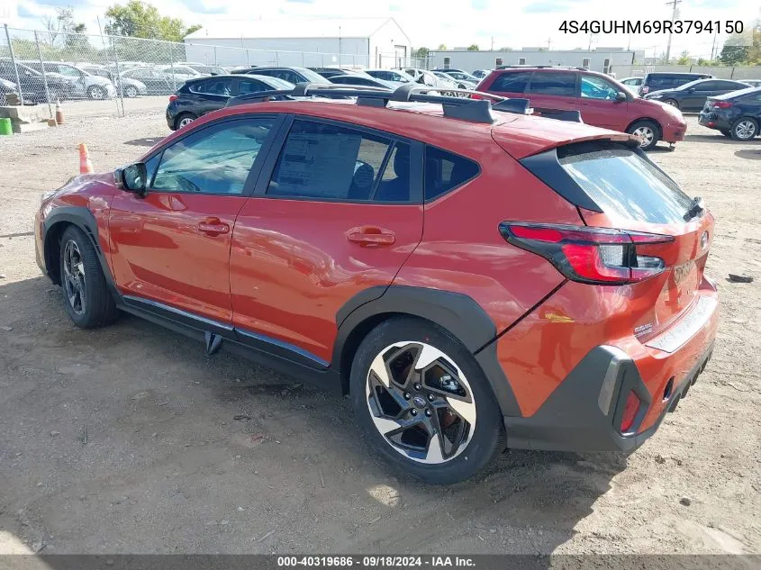 2024 Subaru Crosstrek Limited VIN: 4S4GUHM69R3794150 Lot: 40319686