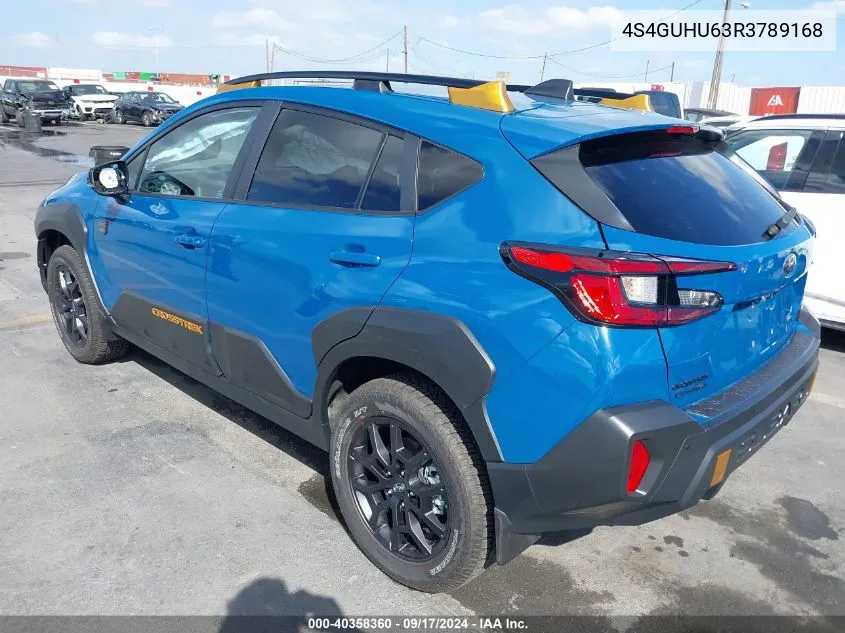 2024 Subaru Crosstrek Wilderness VIN: 4S4GUHU63R3789168 Lot: 40358360