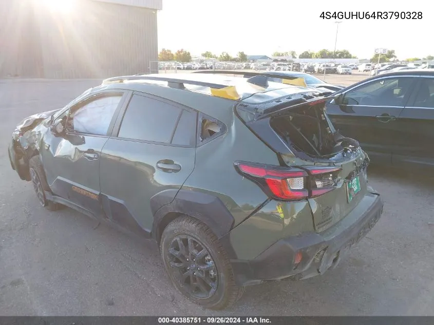 2024 Subaru Crosstrek Wilderness VIN: 4S4GUHU64R3790328 Lot: 40385751