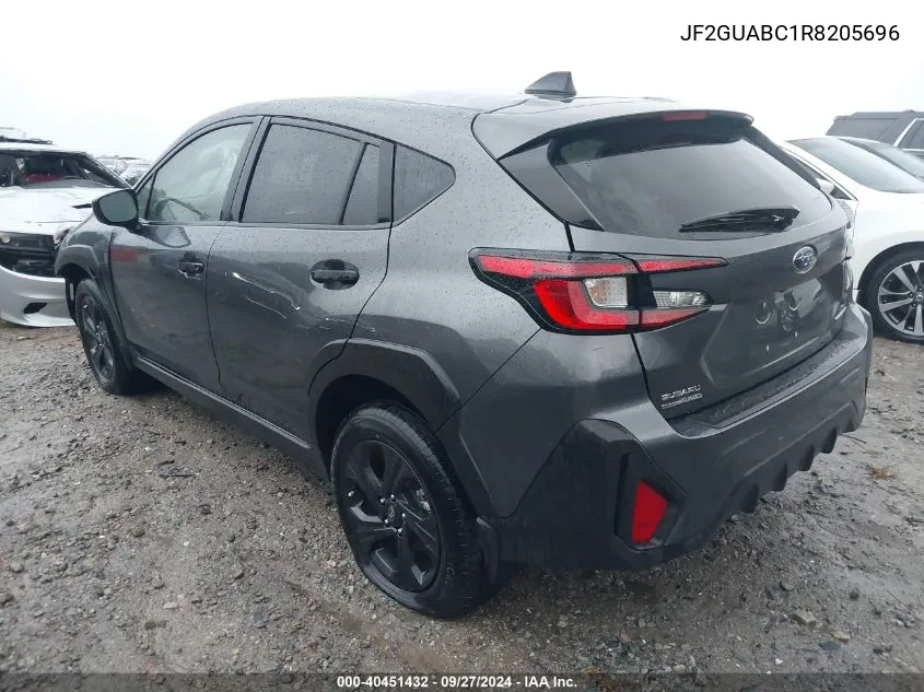 2024 Subaru Crosstrek VIN: JF2GUABC1R8205696 Lot: 40451432