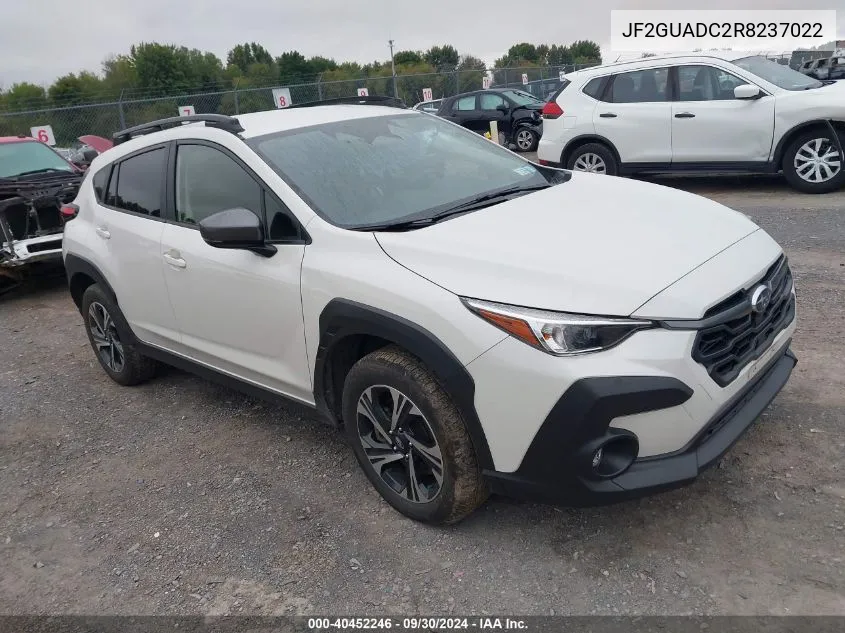 2024 Subaru Crosstrek Premium VIN: JF2GUADC2R8237022 Lot: 40452246