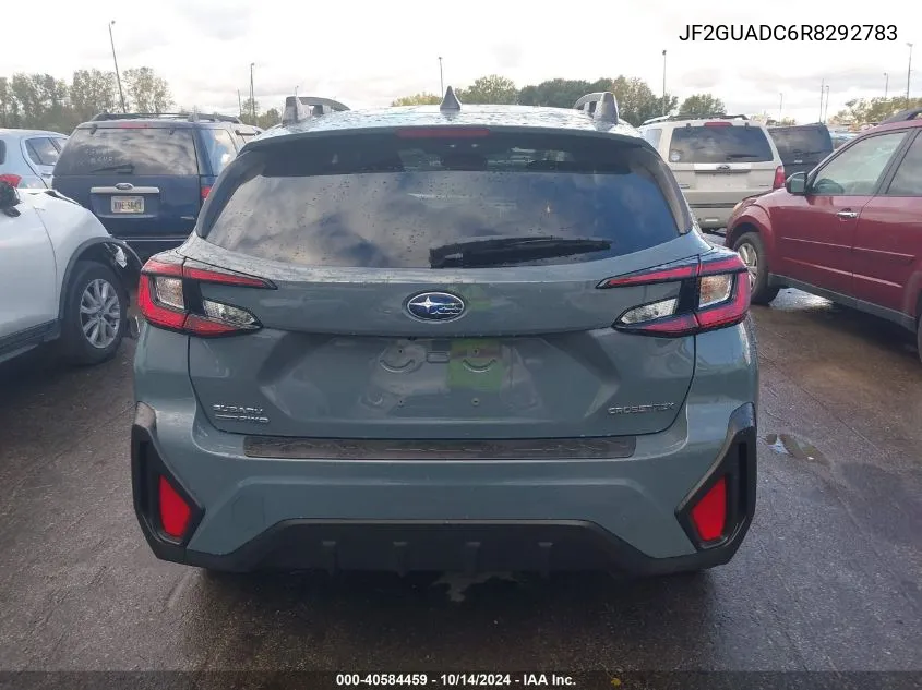 2024 Subaru Crosstrek Premium VIN: JF2GUADC6R8292783 Lot: 40584459