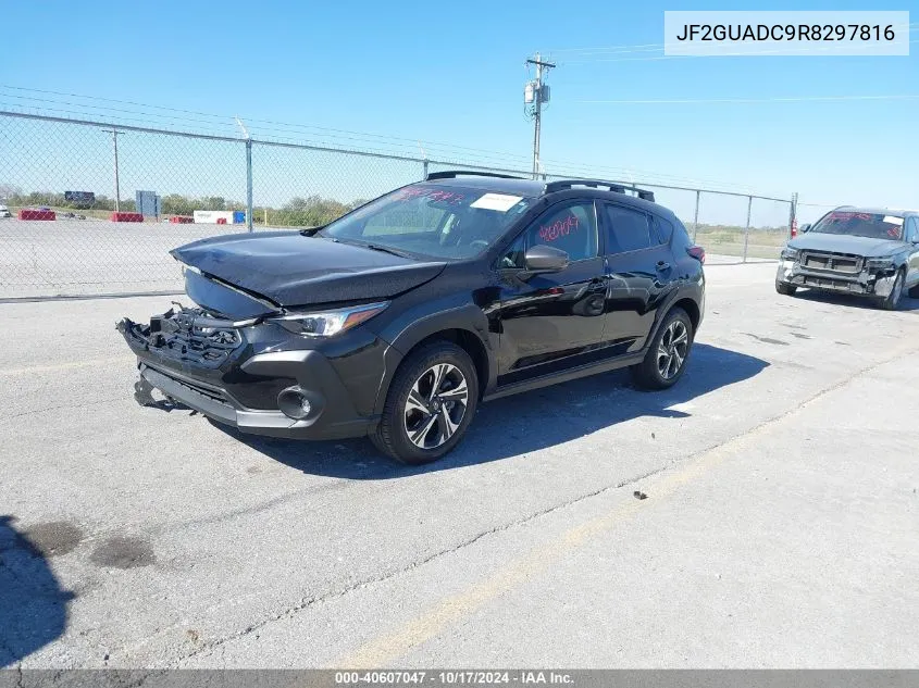 2024 Subaru Crosstrek Premium VIN: JF2GUADC9R8297816 Lot: 40607047