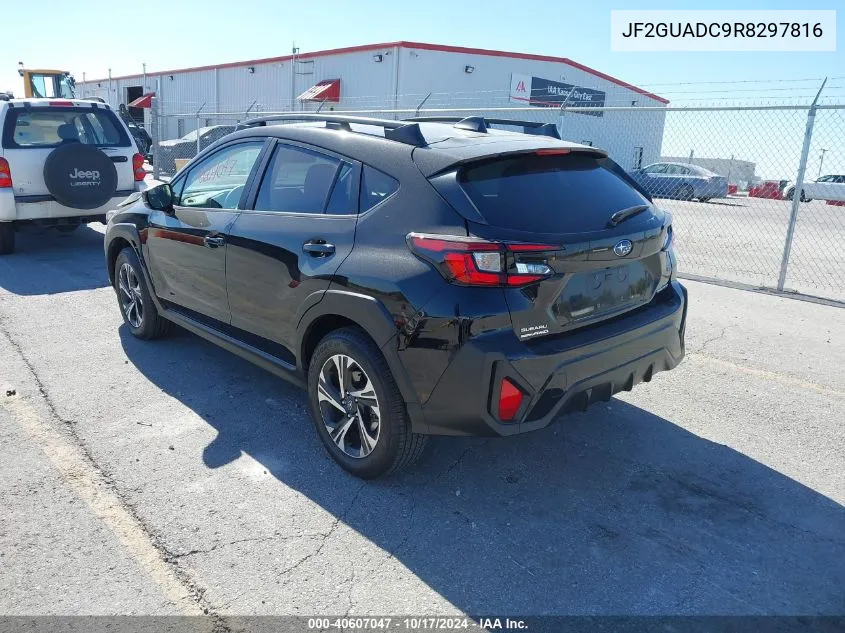 2024 Subaru Crosstrek Premium VIN: JF2GUADC9R8297816 Lot: 40607047