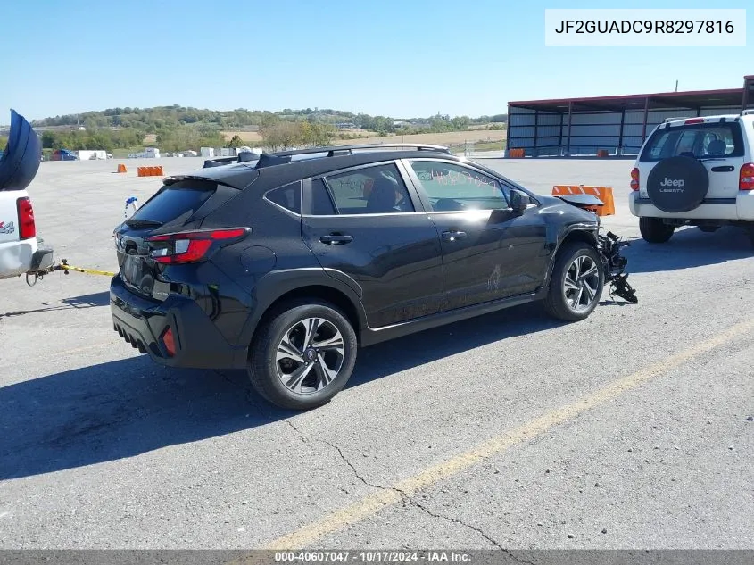 2024 Subaru Crosstrek Premium VIN: JF2GUADC9R8297816 Lot: 40607047