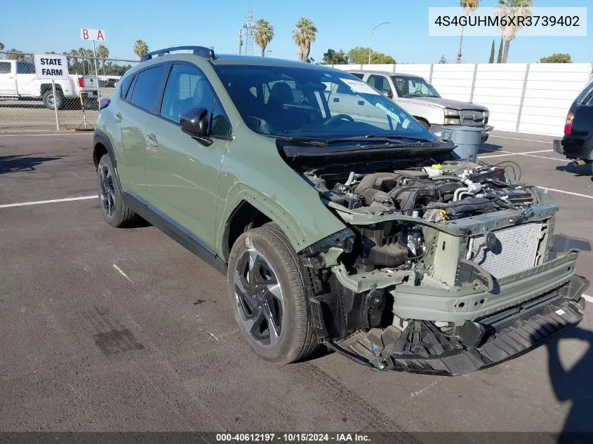 2024 Subaru Crosstrek Limited VIN: 4S4GUHM6XR3739402 Lot: 40612197