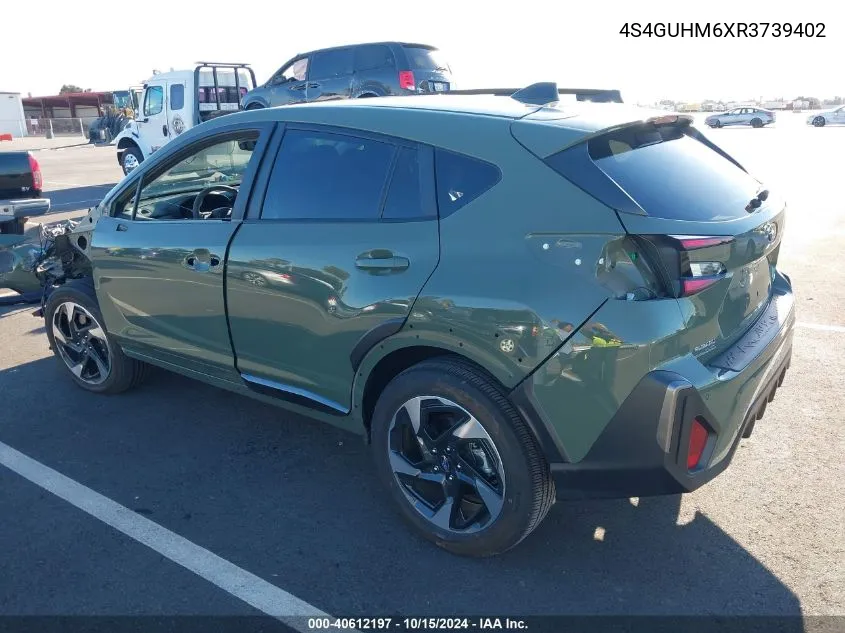 2024 Subaru Crosstrek Limited VIN: 4S4GUHM6XR3739402 Lot: 40612197