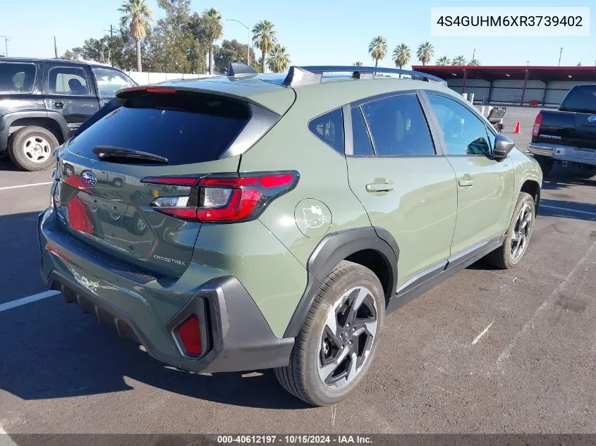 2024 Subaru Crosstrek Limited VIN: 4S4GUHM6XR3739402 Lot: 40612197