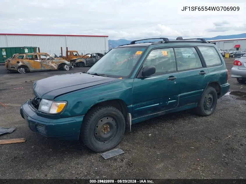 1998 Subaru Forester S VIN: JF1SF6554WG706909 Lot: 39422078