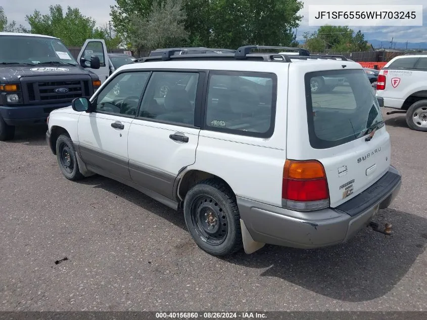 1998 Subaru Forester S VIN: JF1SF6556WH703245 Lot: 40156860