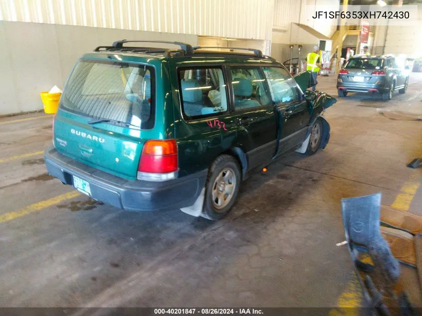 JF1SF6353XH742430 1999 Subaru Forester L