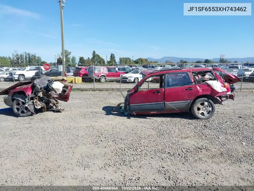 1999 Subaru Forester S VIN: JF1SF6553XH743462 Lot: 40466984