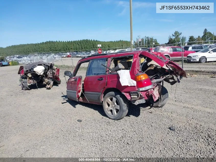 1999 Subaru Forester S VIN: JF1SF6553XH743462 Lot: 40466984