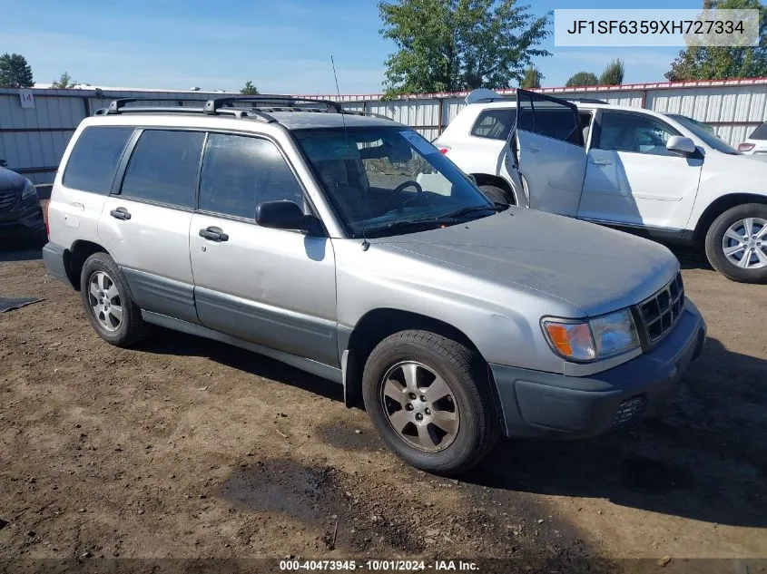 1999 Subaru Forester L VIN: JF1SF6359XH727334 Lot: 40473945