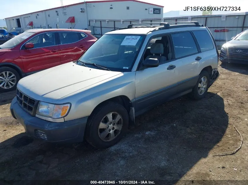 1999 Subaru Forester L VIN: JF1SF6359XH727334 Lot: 40473945