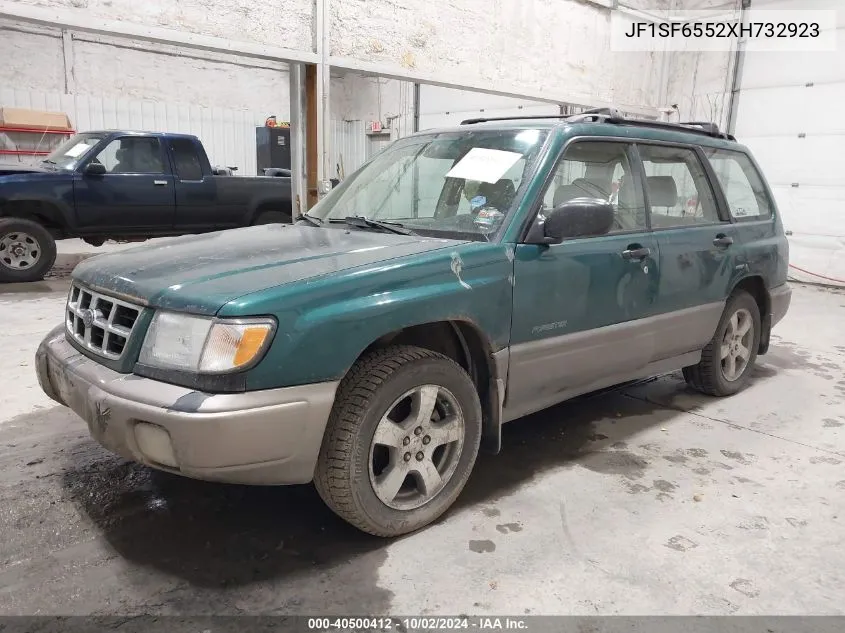 1999 Subaru Forester S VIN: JF1SF6552XH732923 Lot: 40500412