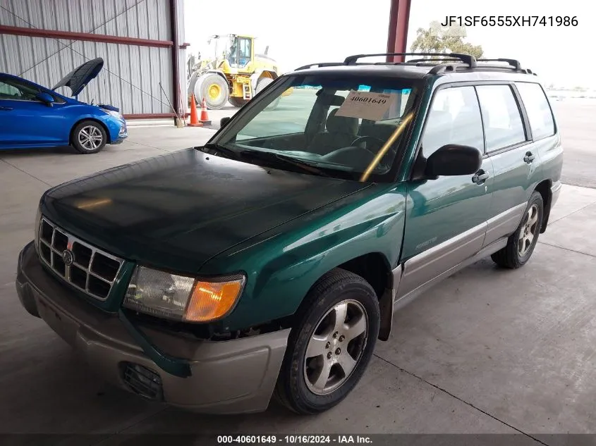 JF1SF6555XH741986 1999 Subaru Forester S