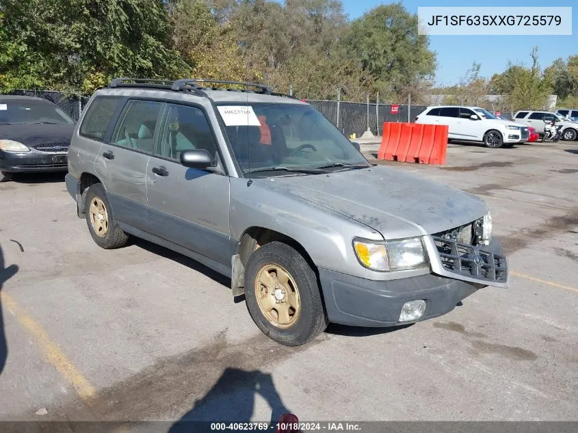 1999 Subaru Forester L VIN: JF1SF635XXG725579 Lot: 40623769