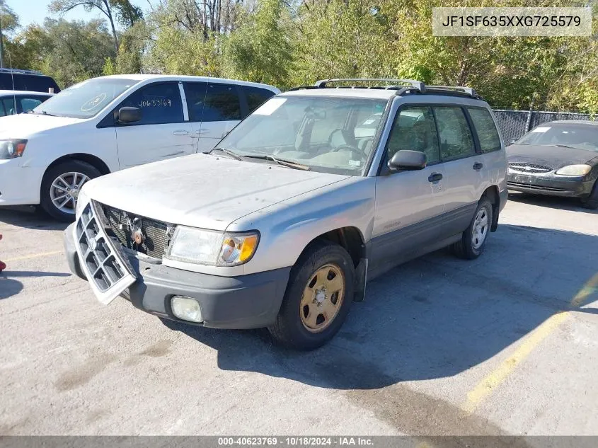 1999 Subaru Forester L VIN: JF1SF635XXG725579 Lot: 40623769