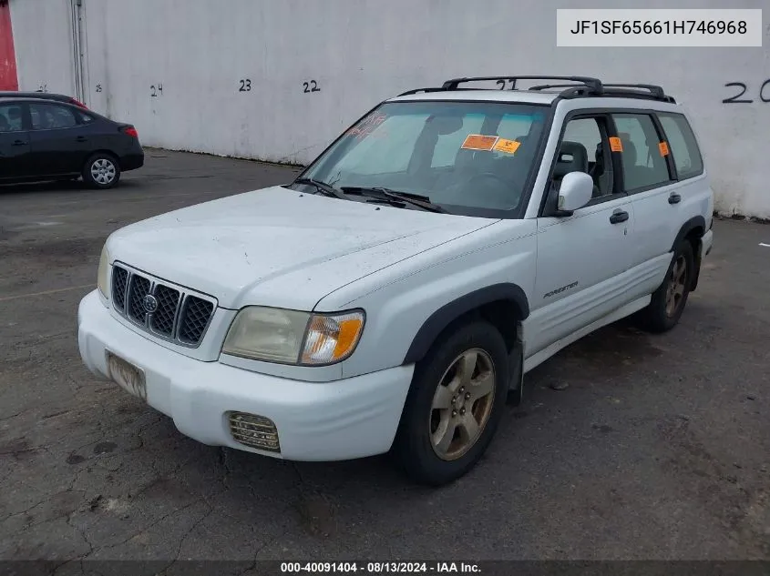 2001 Subaru Forester S VIN: JF1SF65661H746968 Lot: 40091404