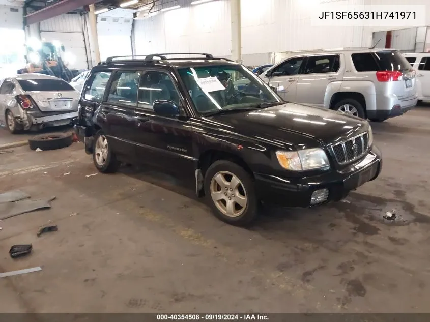 2001 Subaru Forester S VIN: JF1SF65631H741971 Lot: 40354508