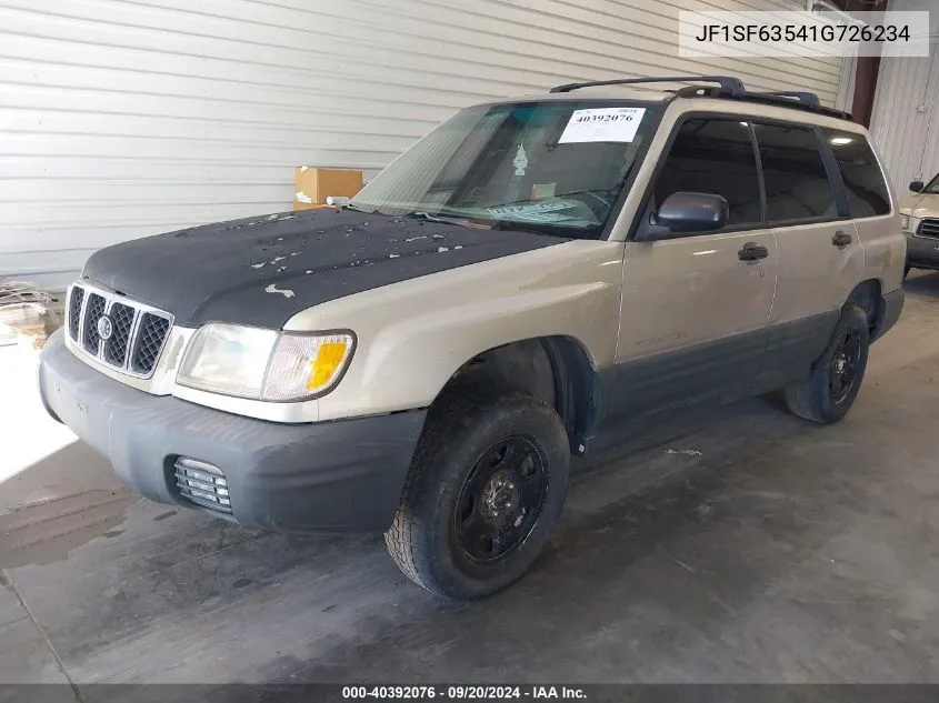 JF1SF63541G726234 2001 Subaru Forester L