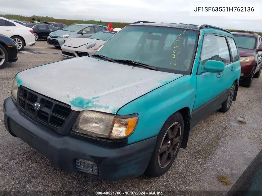 JF1SF63551H762136 2001 Subaru Forester L