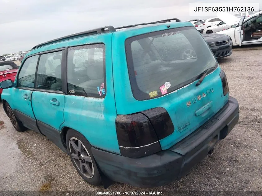 JF1SF63551H762136 2001 Subaru Forester L