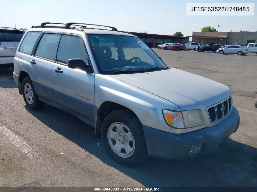 JF1SF63522H748485 2002 Subaru Forester L