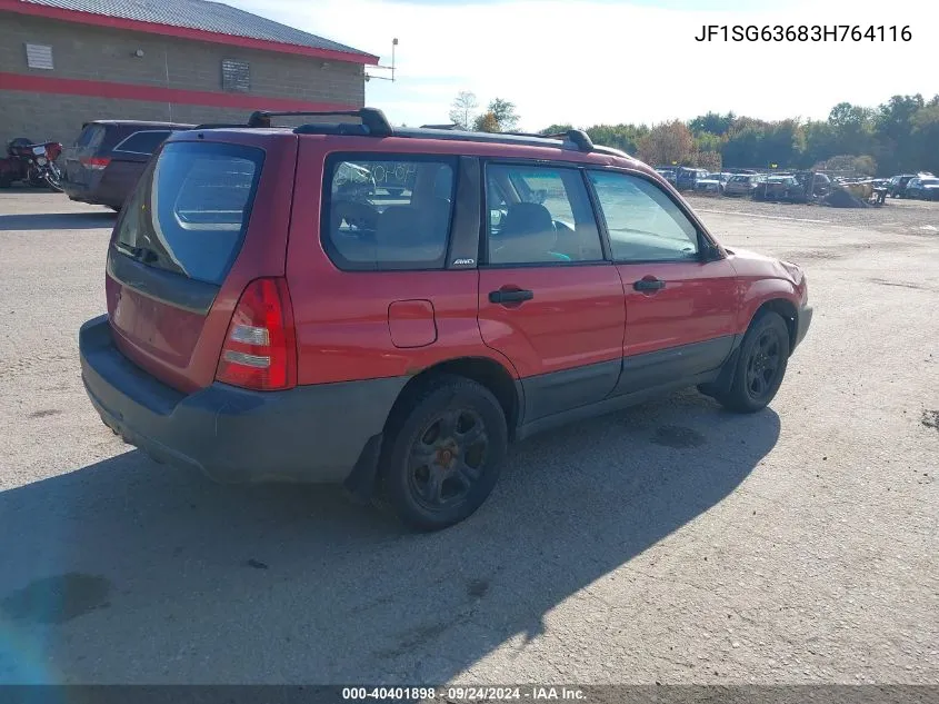 JF1SG63683H764116 2003 Subaru Forester X