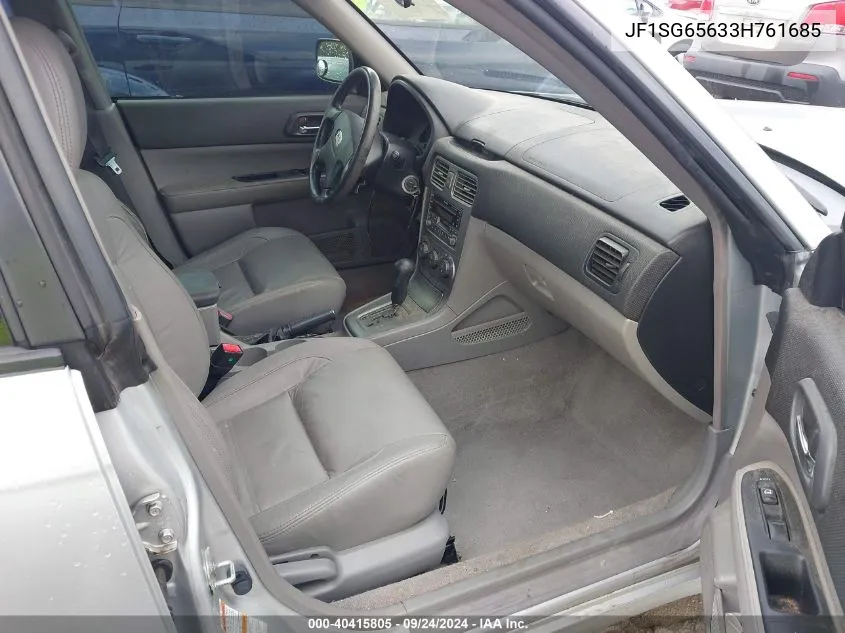 JF1SG65633H761685 2003 Subaru Forester Xs