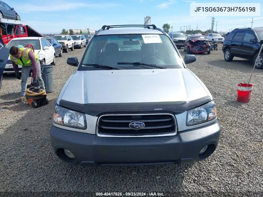 JF1SG63673H756198 2003 Subaru Forester X