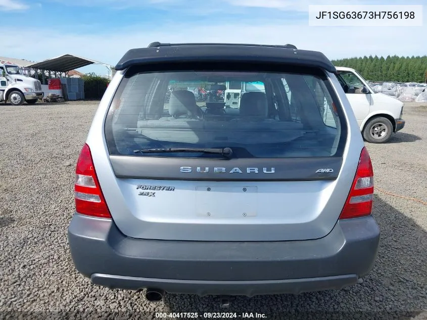 JF1SG63673H756198 2003 Subaru Forester X