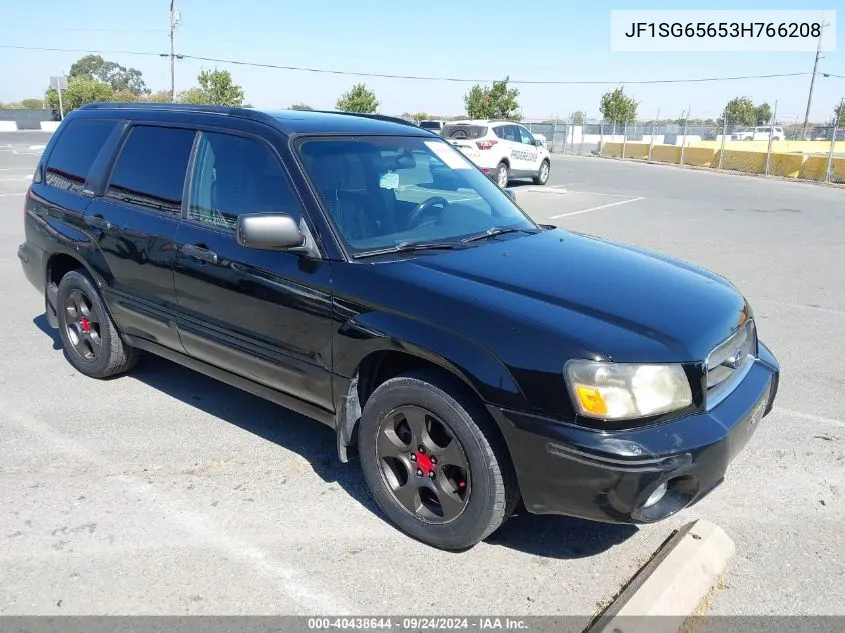 2003 Subaru Forester Xs VIN: JF1SG65653H766208 Lot: 40438644