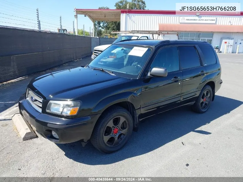 2003 Subaru Forester Xs VIN: JF1SG65653H766208 Lot: 40438644