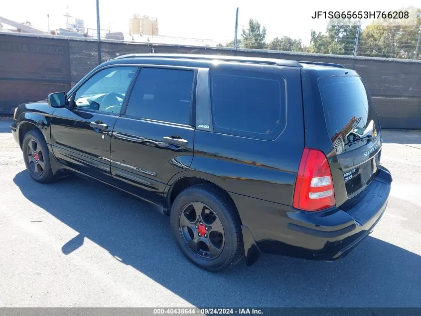 2003 Subaru Forester Xs VIN: JF1SG65653H766208 Lot: 40438644