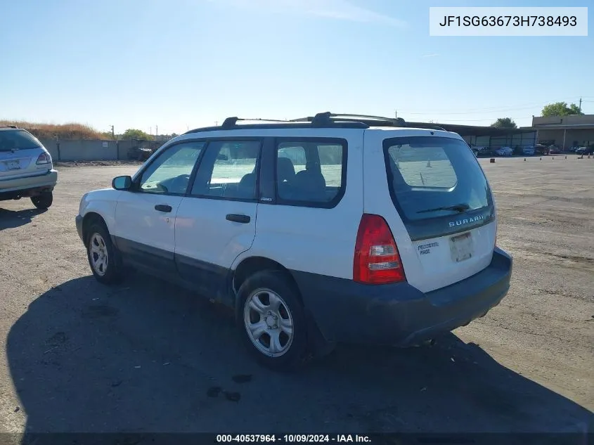 JF1SG63673H738493 2003 Subaru Forester X