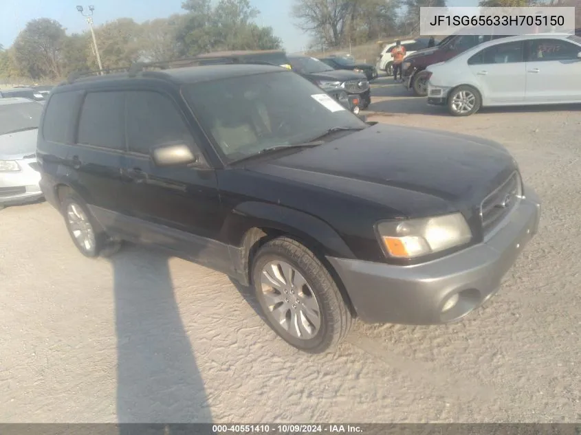 JF1SG65633H705150 2003 Subaru Forester 2.5Xs